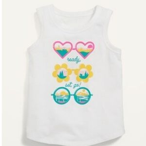 Old Navy Baby Girls tank onesie